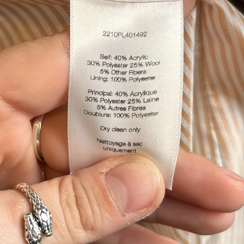 Veronica Beard Miller Plaid Dickey Jacket Preppy Chic Designer Size 6 - Picture 9 of 9